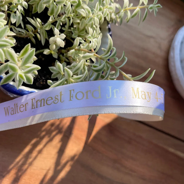 custom printed ribbon