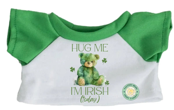 teddy bear shirt st patricks day