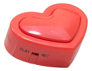 heart shaped voice recorder