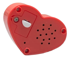 heart shaped voice recorder