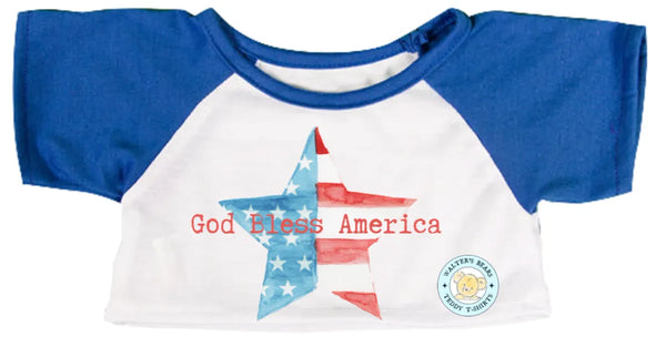 Seasonal Teddy Bear T-Shirts: Patriotic T