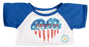 Seasonal Teddy Bear T-Shirts: Patriotic T