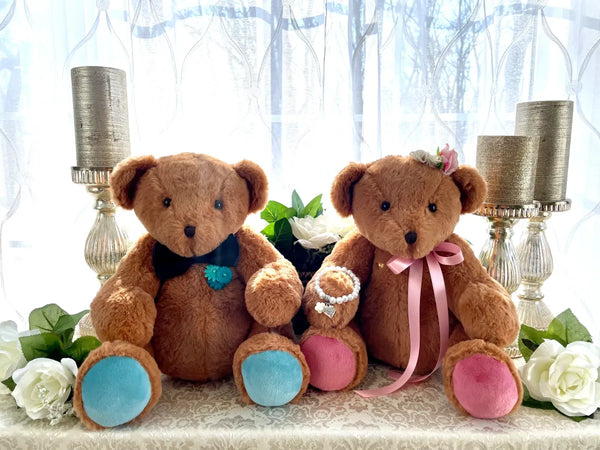 flower girl and ring bearer bears